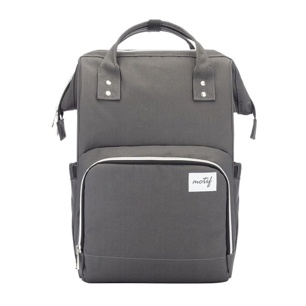 Motif Backpack Gray Insulated Cooler Diaper Bag Travel‎